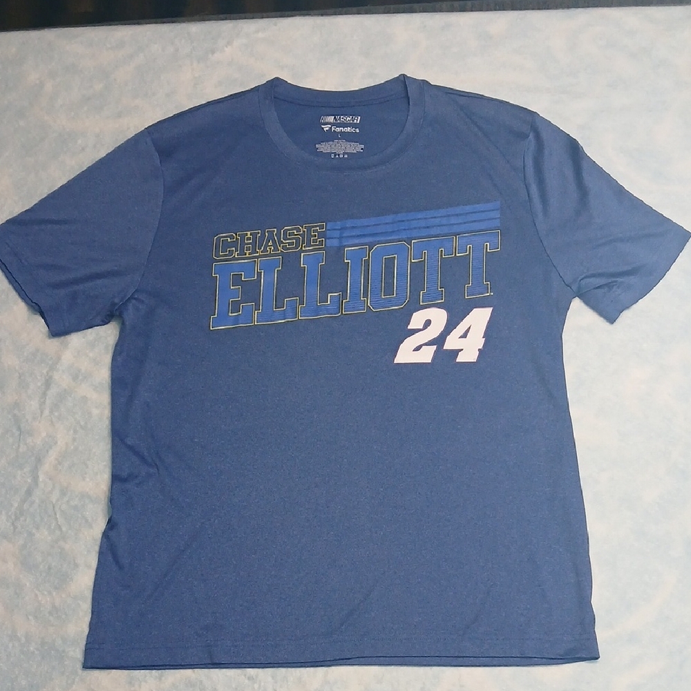 Nascar Fanatics Blue Chase Elliott 24 Graphic Tee SZ L